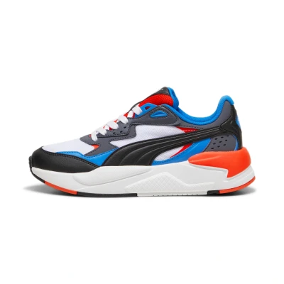 Imagen de Puma XRAY Speed Zapatillas para niños, Talla: 39, White black hyperlink blue redmazing Zapatos