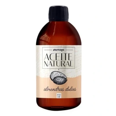 Imagen de Aceite de Almendras Dulces, 500ml, Múltiples Usos, Hidrata Cuerpo, Piel, Uñas, Cabello,Aporta Vitamina E, Prensado en Frío, Marrón, 500 Mililitros