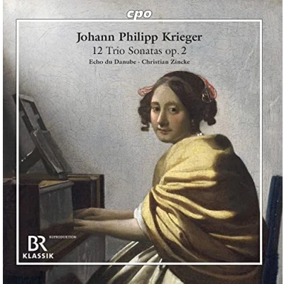 Imagen de Johann Philipp Krieger : 12 sonates en trios, op. 2. Echo du Danube, Zincke.