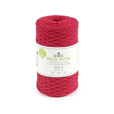 Imagen de DMC Eco Vita 4 Fabricado con algodón reciclado 250 g 200 m