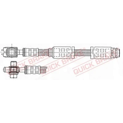 Imagen de Tubo flexible de frenos QUICK BRAKE 58.962X