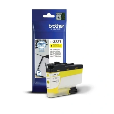 Imagen de Brother LC 3237Y cartucho de tinta amarillo (original)