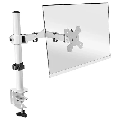 Imagen de Soporte De Monitor Brazo Para Pantallas Hasta 32 Mars Gaming Marm1, Compatible Vesa75 Y Vesa100, Blanco