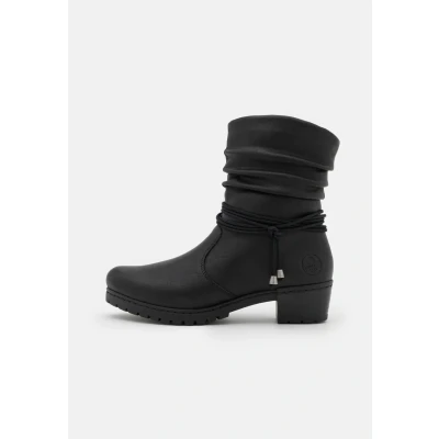 Imagen de Rieker Mujer Botines Y17R2, señora Botines,Botas,Medias Botas,Botines,Forradas,Botas de Invierno,Negro (Schwarz / 00),39 EU 6 UK