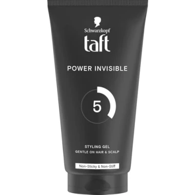Imagen de Schwarzkopf 3 Wetter Taft Power Gel Invisible Mega Fuerte sujeción 5, pack de 5 (5 x 150 ml)