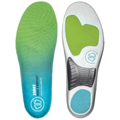 Imagen de Sidas MAX Protect Activ Slim Plantillas Multisport, Unisex Adulto, Gris, FR : S (Taille Fabricant S:37 38)