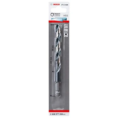 Imagen de Bosch Professional HSS Impact Control Broca hexagonal (para metal, 11 x 94 142 mm, accesorio de taladro)