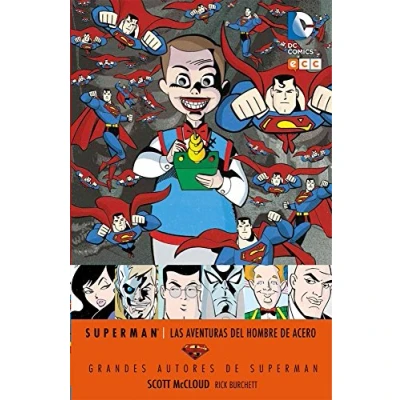 Imagen de Grandes Autores Superman Scott Mcloud: Las aventuras del hombre de acero