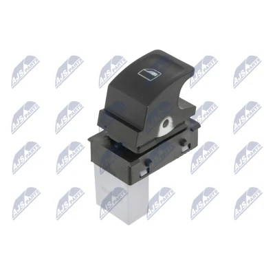 Imagen de NTY EWS VW 155 Interruptor, elevalunas delante y detrás, Atrás izquierda, derecha VOLKSWAGEN: Polo V Hatchback