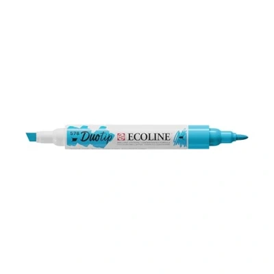 Imagen de Craftelier Rotulador Acuarelable Doble Punta Duotip Ecoline Azul Cielo 578
