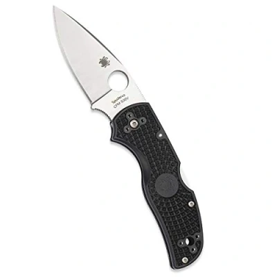 Imagen de Spyderco C41PBK5 Cuchillo tascabile, Unisex Adulto, Negro, un tamaño