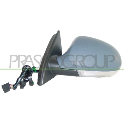 Imagen de Espejo retrovisor Prasco Premium VG0547314P izquierda imprimado eléctrico calefactable, ajustable desde interior, abatible eléctricamente