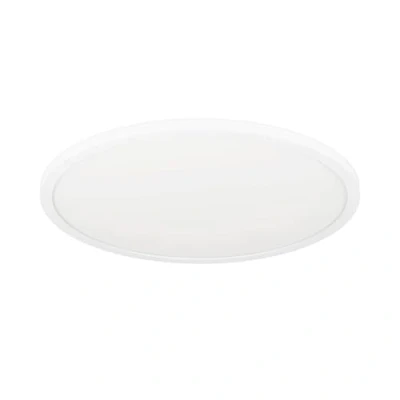 Imagen de Eglo connect.z Smart Home lámpara de techo LED Rovito Z, diámetro 42 cm, ZigBee, control voz y la aplicación, blanco cálido frío, retroiluminación RGB, regulable, blanca