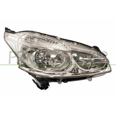 Imagen de PRASCO PG3264903 Faros derecha H7/H7 sin servomotor para reg. alcance luces PEUGEOT: 208 I Hatchback