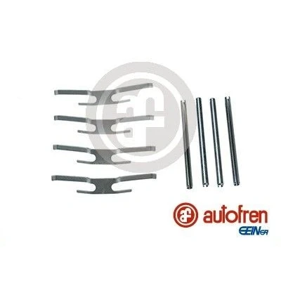 Imagen de AUTOFREN SEINSA D42489A Kit de accesorios, pastillas frenos Eje delantero OPEL: Corsa A CC, Kadett E Berlina, TR