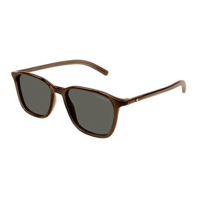 Imagen de Mont Blanc Gafas de sol, Hombre, Talla: One Size, Brown/grey