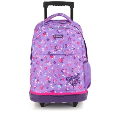 Imagen de Gabol Mochila con ruedas VIOLET
