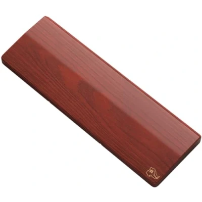 Imagen de Glorious Gaming Reposamuñecas de madera para teclado (compacto) Fresno blanco, superficie lisa, antisudor y antisuciedad, base goma antideslizante, 300 x 100 19 mm Roble dorado