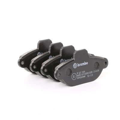 Imagen de BREMBO P 23 160 Juego de pastillas freno con contacto avisador desgaste sin accesorios FIAT: 500 Hatchback, Punto II Hatchback norauto, oscaro,