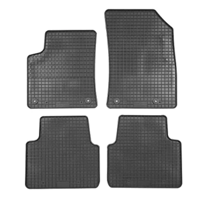 Imagen de PETEX Alfombrillas de Goma aptas para C3 Aircross a Partir 11/2017, 4 Piezas, Color Negro