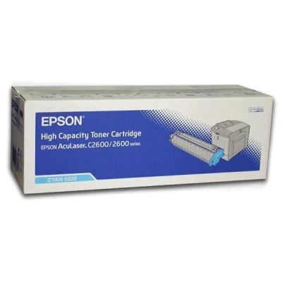 Imagen de AcuLaser 2600TN Epson S050228 toner cian XL (original)