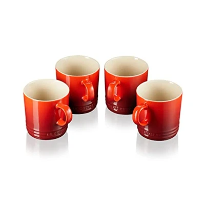 Imagen de Le Creuset Mugs Cerise 350 ml 4 Pieces