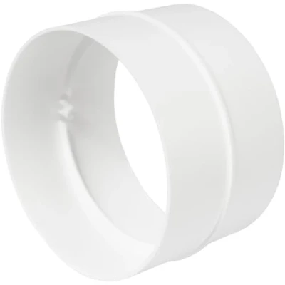 Imagen de 10 cm Conector de tubería conducto redondo, conexión flexible, manguera conducto, ventilación trabajo para secadora