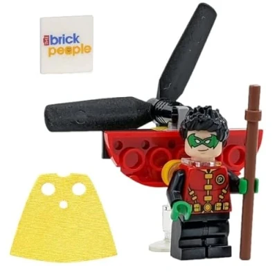 Imagen de LEGO Superheroes Batman: DC Comics Robin with Jetpack and Yellow Cape