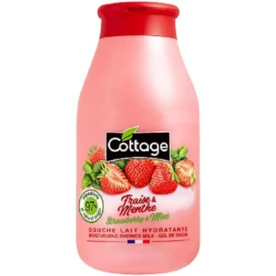 Imagen de Gel de ducha con Leche Hidratante Fresa&amp;Menta 250 ml
