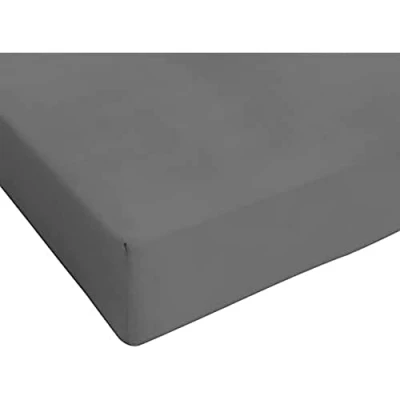 Imagen de Italian Bed Linen Sàbana con angulos de 25cm MAX Color, Humo, Doble pequeño