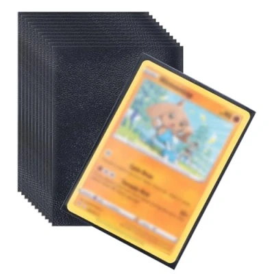 Imagen de Fundas Cartas,500 para Cartas,66 X 91 MM Transparente Soft Sleeves Cartas Aptas Deportivas,Cartas Coleccionables,MTG,Pokemon Magic