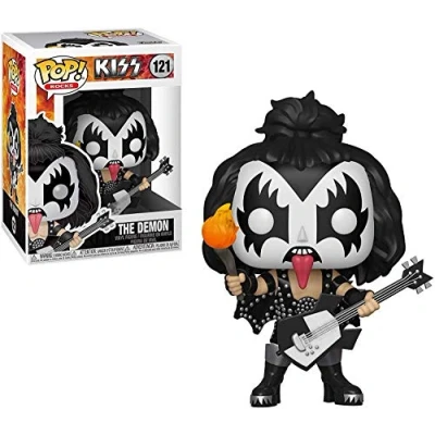 Imagen de Funko Pop! Rocks: Kiss The Demon Figura de Vinilo Coleccionable Idea Regalo Mercancia Oficial Juguetes para Niños y Adultos Music Fans Muñeco Coleccionistas Exposición