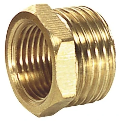 Imagen de WOLFPACK LINEA PROFESIONAL Reduccion Hexagonal Pulida 1/2&quot; Macho x 3/8&quot; Hembra