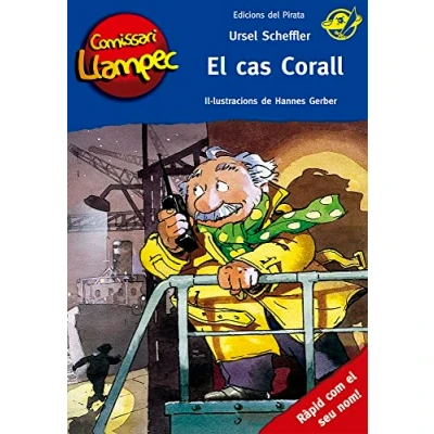 Imagen de El Cas Corall: Llibre de detectius per a nens 10 anys amb enigmes resoldre anant davant del mirall! infantil en català: 12 (Comissari Llampec)