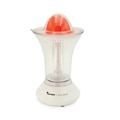 Imagen de WeGeek, exprimidor eléctrico de cítricos 40W. Doble sentido giro y boquilla ajustable antigoteo. Capacidad: 0,6L. Rojo Blanco.