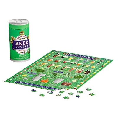 Imagen de Ridley&#039;s Beer Lover&#039;S 500 Piece Jigsaw Puzzle Rompecabezas, Color Verde (JIG044)