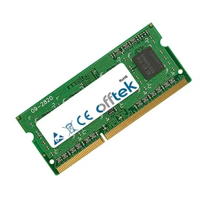 Imagen de OFFTEK 1GB RAM Memory 204 Pin Sodimm 1.5V DDR3 PC3 10600 (1333Mhz) Non ECC