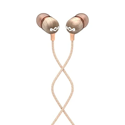Imagen de Auriculares In Ear The House Of Marley Smile Jamaica Blanco, Madera