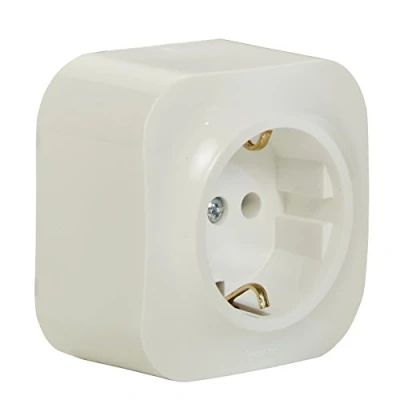 Imagen de LEGRAND, 782411 Enchufe de pared (1 vía), 2 polos con contacto protección para montaje en la