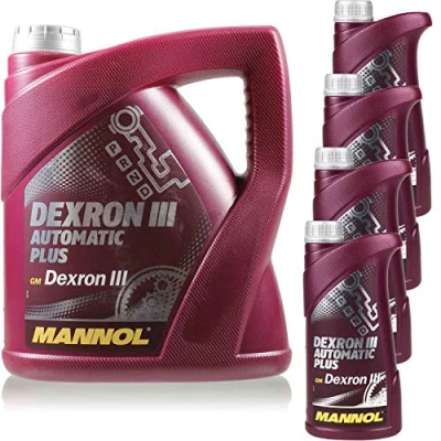 Imagen de Aceite de transmisión automática original Mannol Dexron III Automatic Plus Gear Oil, 8 litros