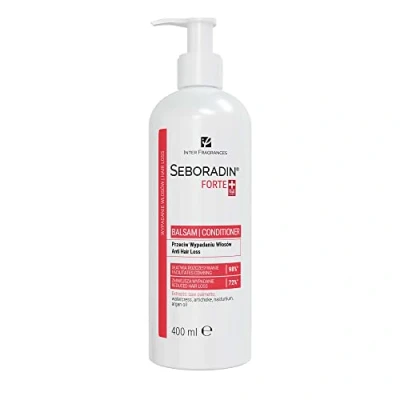 Imagen de Seboradin Acondicionador Premium para la Pérdida y Adelgazamiento del Cabello con Extractos Naturales de Serenoa Repens Aceite Argán, Facilita el Proceso Peinado, Tecnología Naturaleza, 400 ml