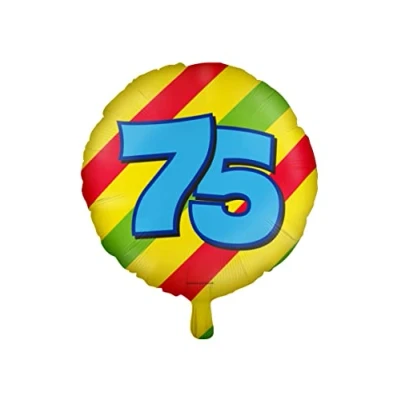 Imagen de Globos de aluminio Happy 75 años