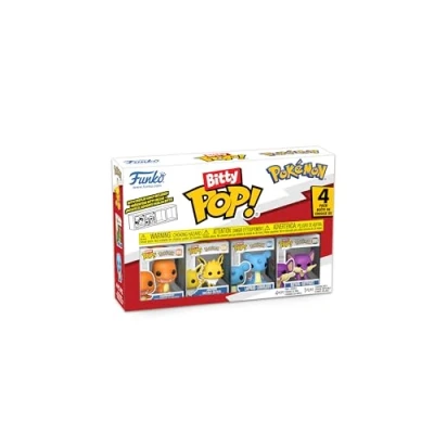 Imagen de Funko Bitty Pop! Pokemon Charmander 4PKY una Minifigura Misteriosa Sorpresa 0.9 Inch (2.2 Cm) Coleccionable Repisa Apilable Incluida Idea de Regalo Relleno para Bolsa Regalos
