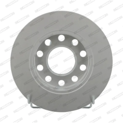 Imagen de FERODO PREMIER Coat+ disc DDF1709C Disco de freno 245 10 5 macizo revestido sin tornillos AUDI: A4 B7 Avant, B6 Berlina, Berlina