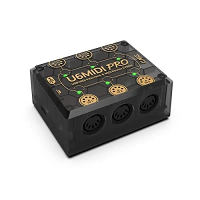 Imagen de CME U6MIDI Pro Interfaz MIDI con router y filtro Plug and Play USB para ordenador 3 in Out Merge, Split, Thru