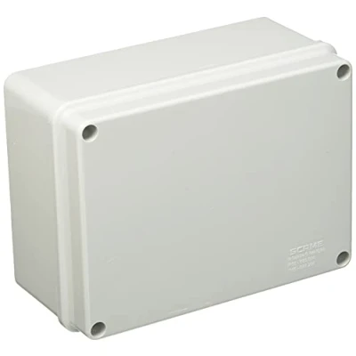 Imagen de POLY POOL PP0292 Caja Derivación Empotrada eléctrica de Pared Rectangular con Tornillos para fijación Tapa Made In Italy