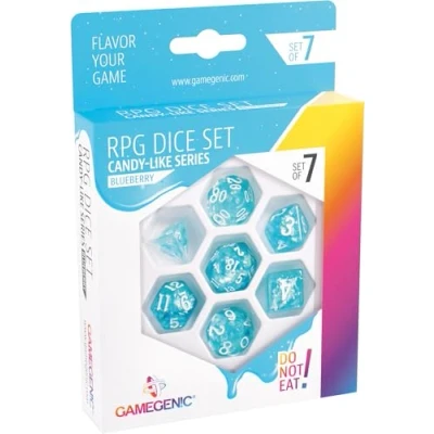 Imagen de Gamegenic Set de Dados para rol Blueberry (7pcs)