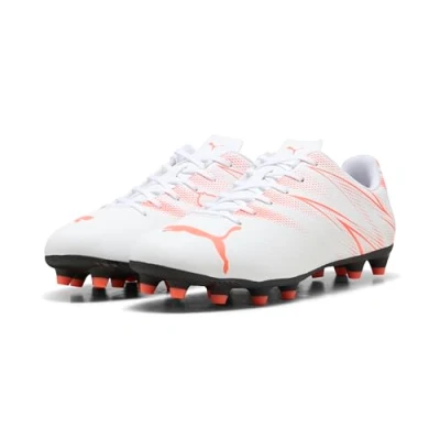 Imagen de PUMA ATTACANTO FG/AG, Zapatillas de fútbol Hombre, White Glowing Red, 45 EU