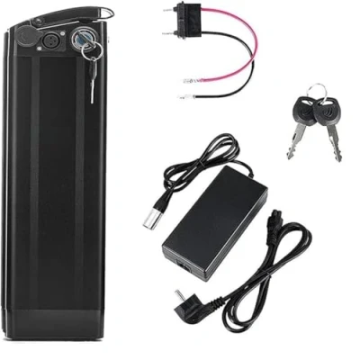 Imagen de SDTYYP Batería Bicicleta eléctrica 36V 48V 15.6AH / 18AH 21AH Iones Litio EBIKE con Cargador BMS 2A/3A para 250 1000W Motocicleta Scooter (48V21Ah)