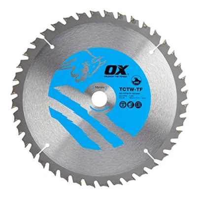 Imagen de OX Hoja de sierra circular corte fino madera 184/16mm, 40 Dientes ATB